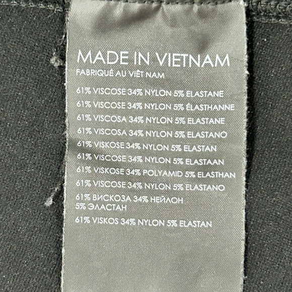 CLUB MONACO Women's Black Sleeveless Top - Picture 5 of 6